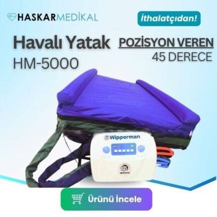 Pozisyon veren havalı yatak